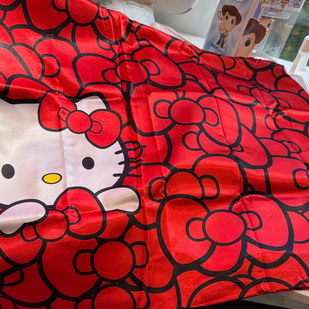 Hello Kitty Red and Black Pillowcase 2 pillowcase